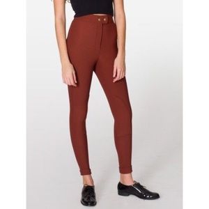 American Apparel High Waisted Riding Pants